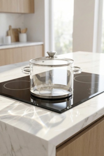 PureGlass Isıya Dayanıklı Cam Tencere - 20 cm - 4.5 L - Acar