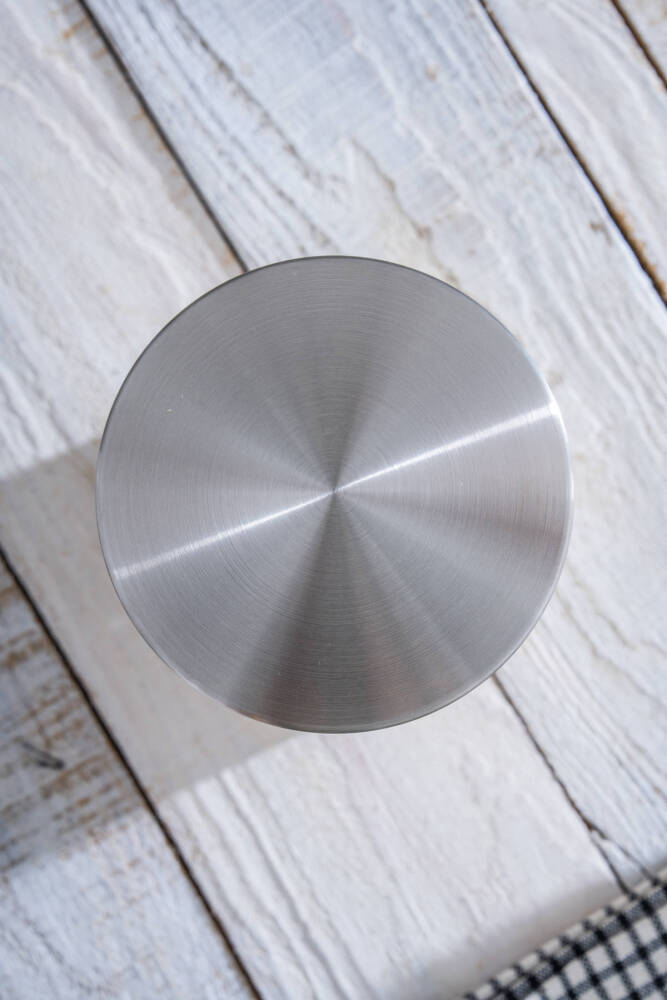 PureLine Metal Kapaklı Cam Kavanoz - 12 cm - 2