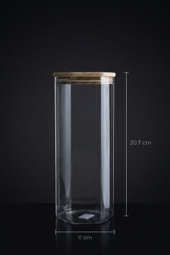 PureWood Cam Kavanoz - 20 cm - 4
