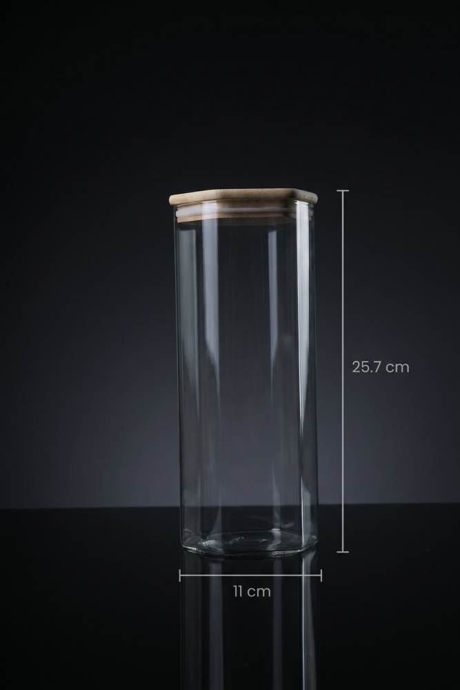PureWood Cam Kavanoz - 25 cm - 4