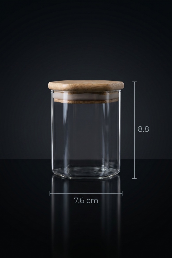 PureWood Cam Kavanoz - 8 cm - 4