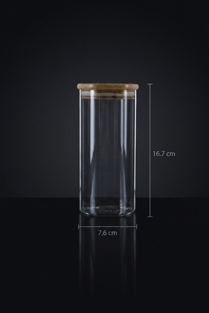PureWood Cam Kavanoz - 8 cm - 4