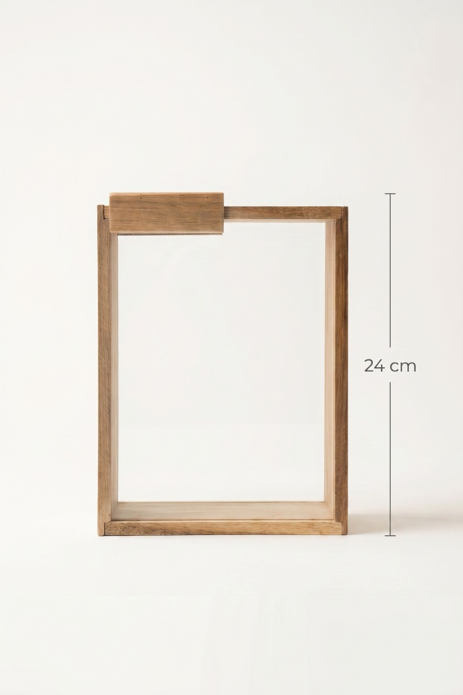 PureWood Sürgülü Kapaklı Cam Kavanoz - 2000 ml - 3