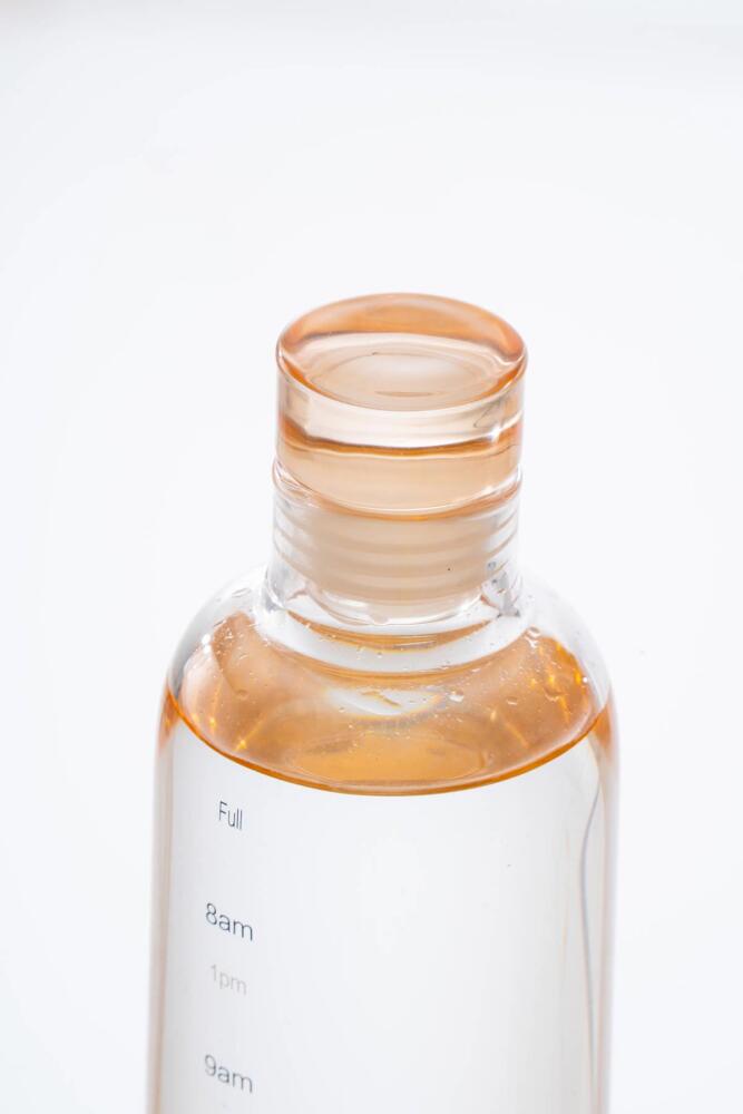 Pury Turuncu Cam Su Matarası - 500 ml - 2