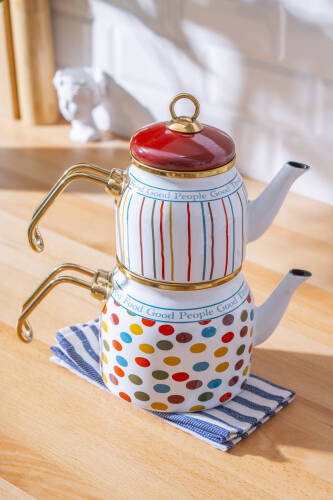 Cora Emaye Mini Çaydanlık Takımı - Acar