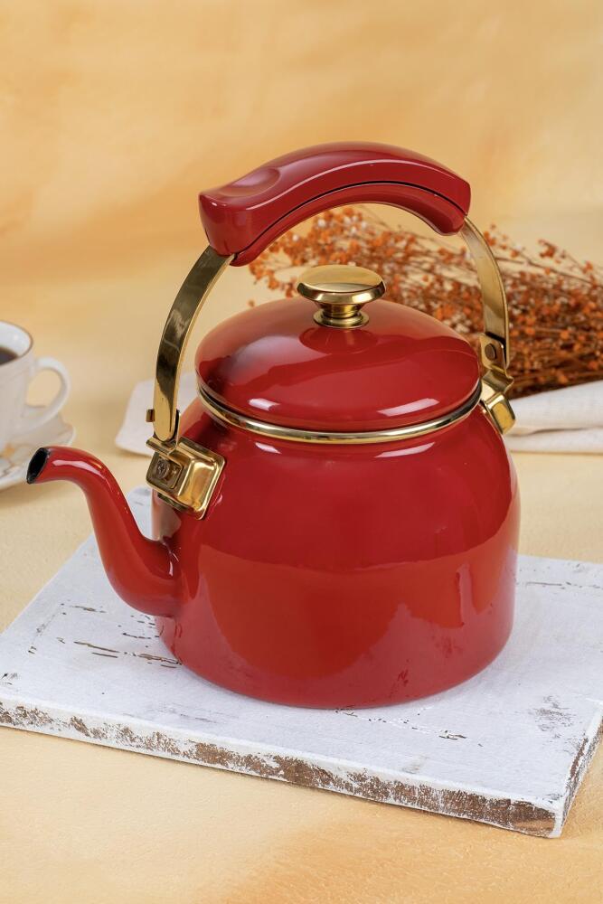 Qualita Fit Kırmızı Demlik - 2250 ml - 1