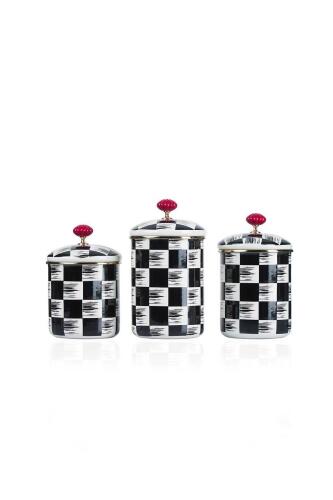 Qualita King Enamel 3 Piece Jar Set (1)