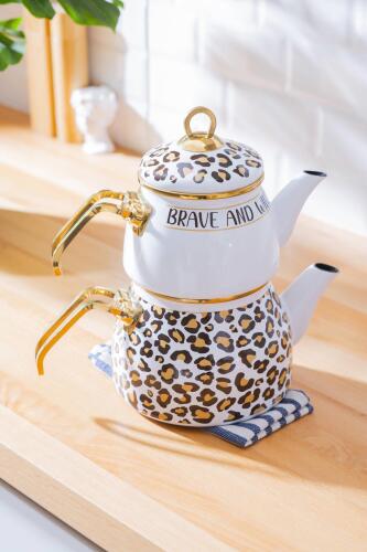 Nova Emaye Çaydanlık Takımı - Acar