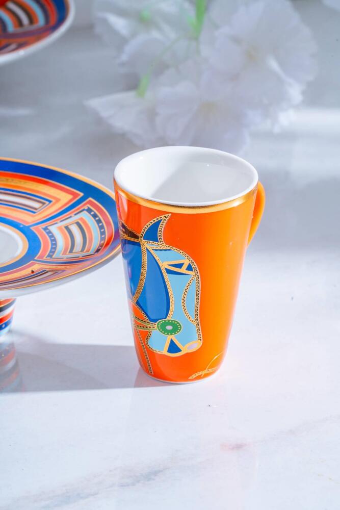 Ranger 6 Kişilik Porselen Kahve Fincanı Takımı - 90 ml - 6