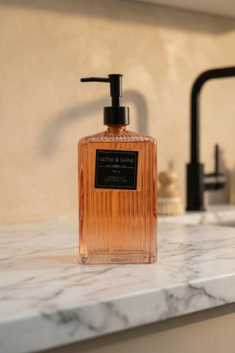 Raschel Cam Sıvı Sabunluk Amber - 780 ml - Acar