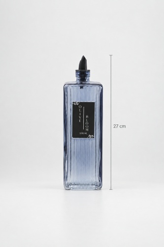 Raschel Cam Yağdanlık Mavi - 1000 ml - 3