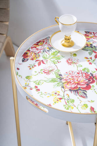 Raya Çıkarılabilir Tepsili Sehpa - 2