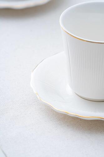 Regina 6 Kişilik Gold Çay Fincanı Takımı - 210 ml - 8