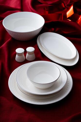 Rienna Silver 6 Kişilik 29 Parça Yemek Takımı - Acar