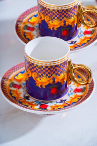 Riviera 6 Kişilik Kahve Fincanı Takımı - 90 ml - Acar