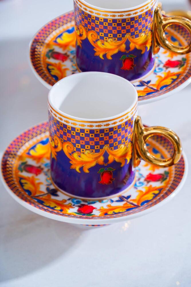 Riviera 6 Kişilik Kahve Fincanı Takımı - 90 ml - 1