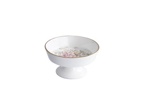 Rosa Ayaklı Salata Kasesi - 23,5 cm - 4