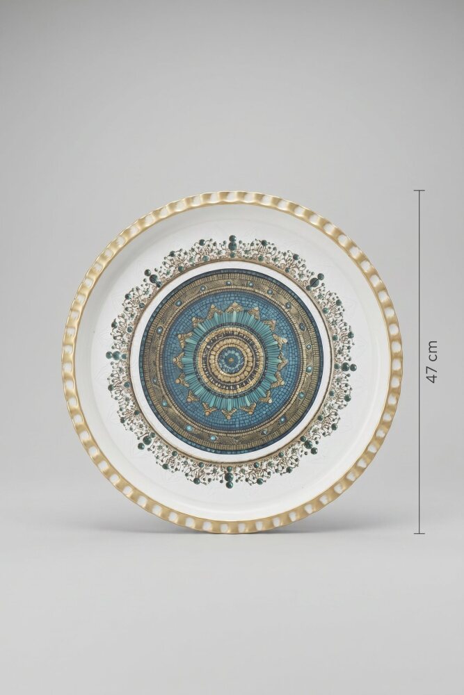 Rose Lux Sunum Tepsisi - 47 cm - 2