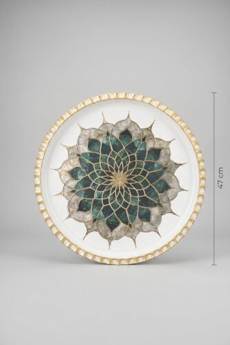 Rose Lux Sunum Tepsisi - 47 cm - 2