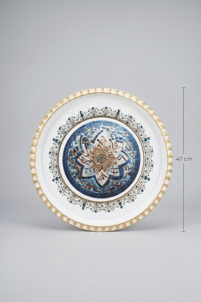 Rose Lux Sunum Tepsisi - 47 cm - 2