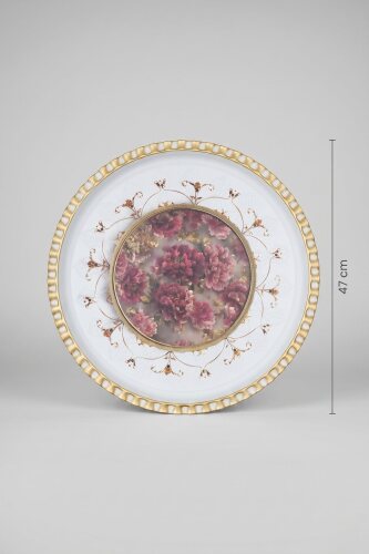 Rose Lux Sunum Tepsisi - 47 cm - 2
