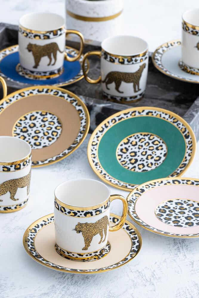 Roxie Set Of 6 Coffee Cups - 90 Ml - 6