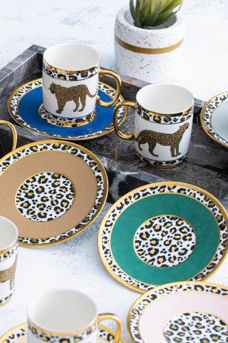 Roxie Set Of 6 Coffee Cups - 90 Ml - 7
