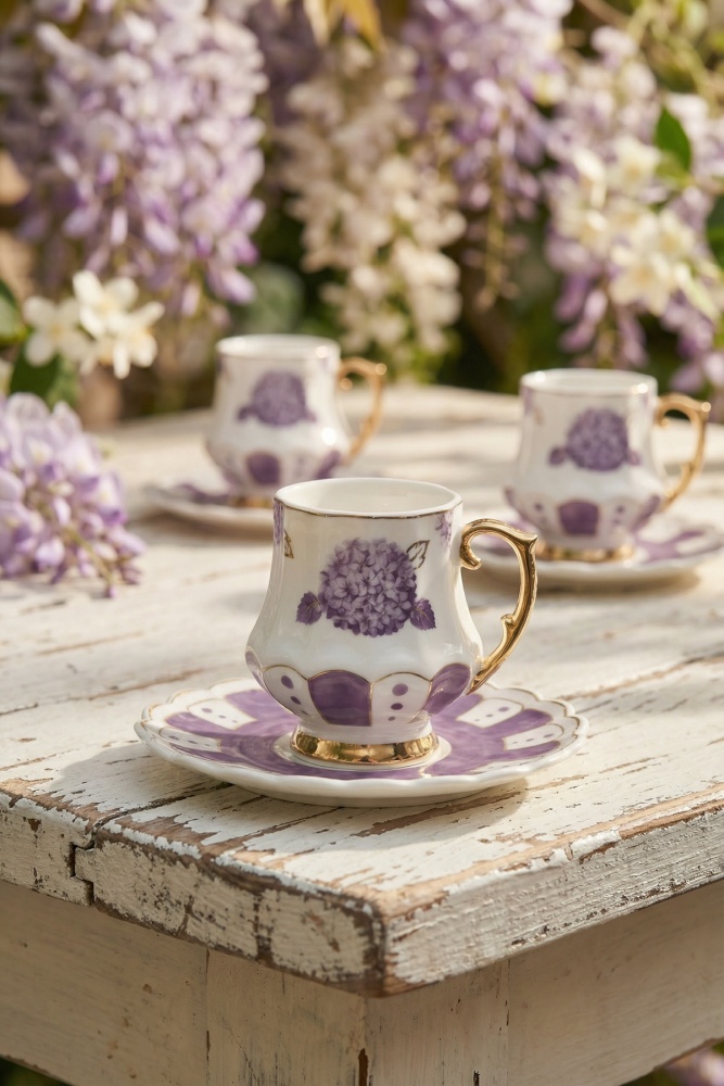 Royal Elena 90 ml 2 Kişilik Porselen Kahve Fincan Takımı · 3. fotoğraf