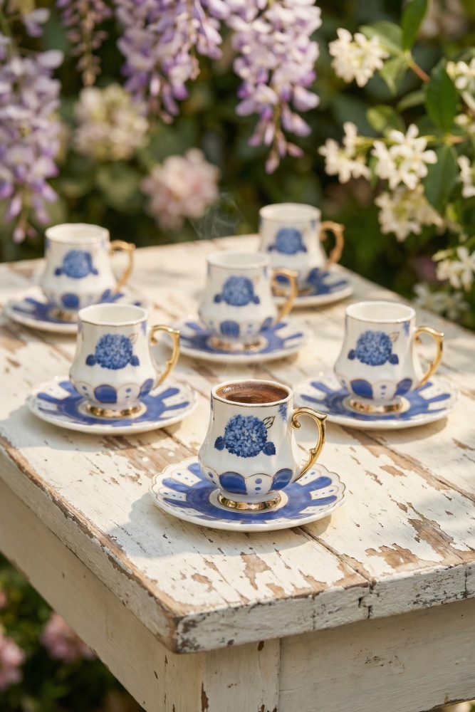 Royal Nadine 90 ml 2 Kişilik Porselen Kahve Fincan Takımı · 2. fotoğraf