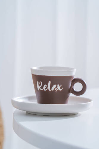 Ruby 6 Kişilik Kahve Fincan Takımı - 100 ml - 5