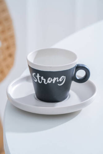 Ruby 6 Kişilik Kahve Fincan Takımı - 100 ml - 6