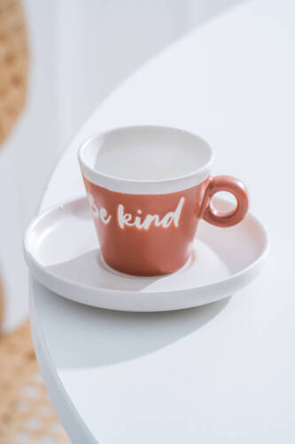 Ruby 6 Kişilik Kahve Fincan Takımı - 100 ml - 14