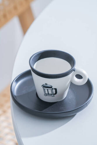 Ruby 6 Kişilik Kahve Fincan Takımı - 100 ml - 8