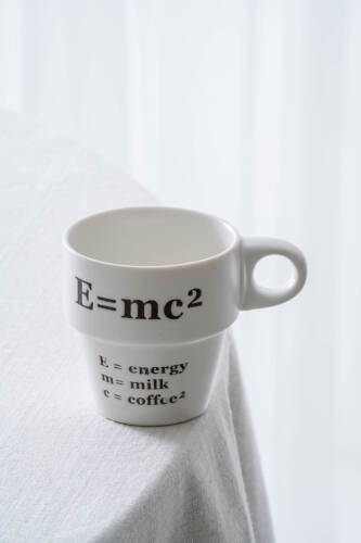 Ruby Porselen Espresso Bardağı Beyaz - 205 ml - Acar