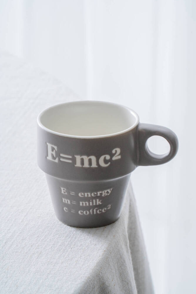 Ruby Porselen Espresso Bardağı Gri - 205 ml - 1