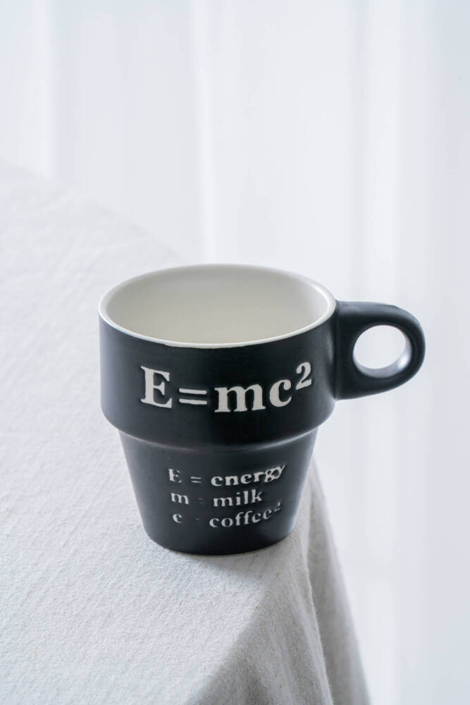 Ruby Porselen Espresso Bardağı Siyah - 205 ml - 1