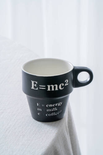 Ruby Porselen Espresso Bardağı Siyah - 205 ml - Acar