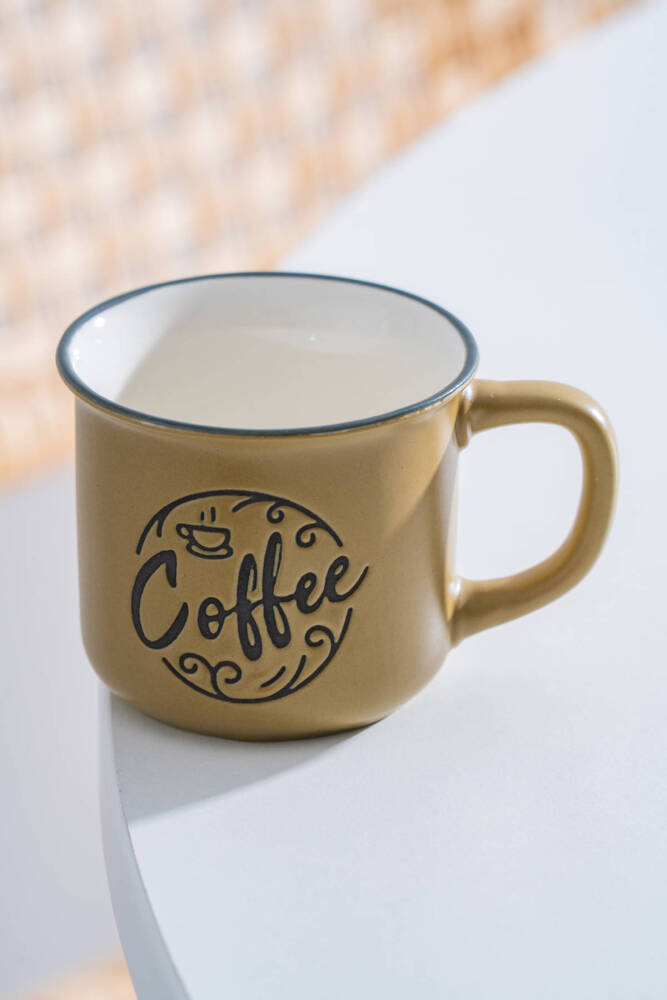 Ruby Porselen Espresso Bardağı Yeşil - 115 ml - 2