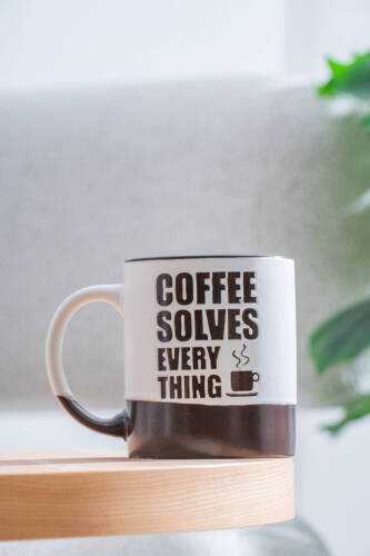 Ruby Porselen Kupa Acı Kahve - 320 ml - Acar