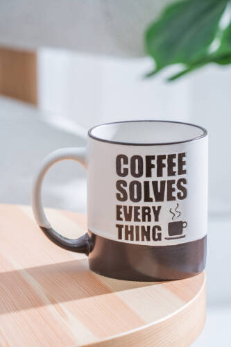 Ruby Porselen Kupa Acı Kahve - 320 ml - 2