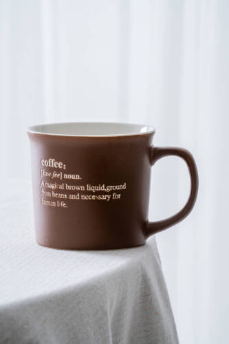 Ruby Porselen Kupa Acı Kahve - 350 ml - 2