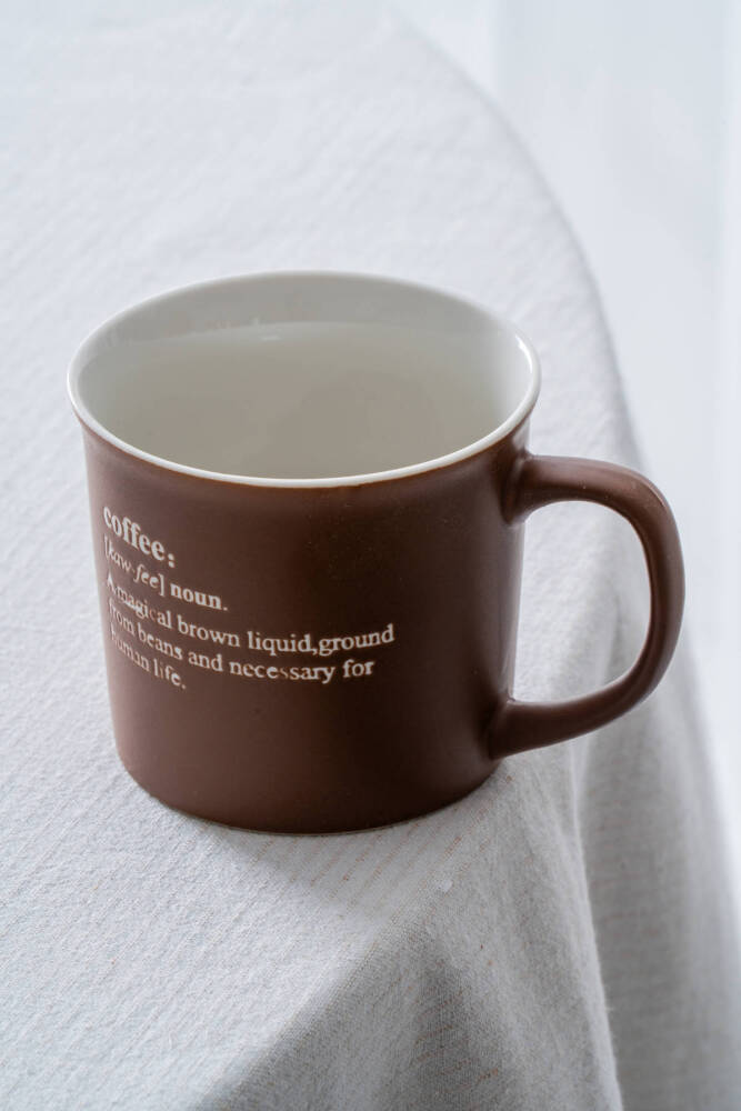 Ruby Porselen Kupa Acı Kahve - 350 ml - 3