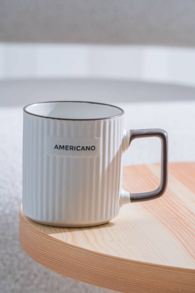 Ruby Porselen Kupa Americano - 350 ml - 1