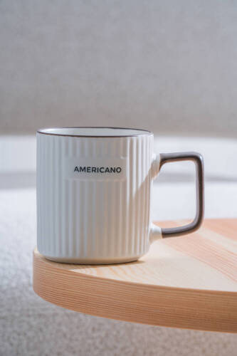 Ruby Porselen Kupa Americano - 350 ml - 2