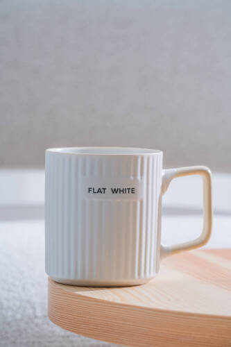 Ruby Porselen Kupa Flat White - 350 ml - 2