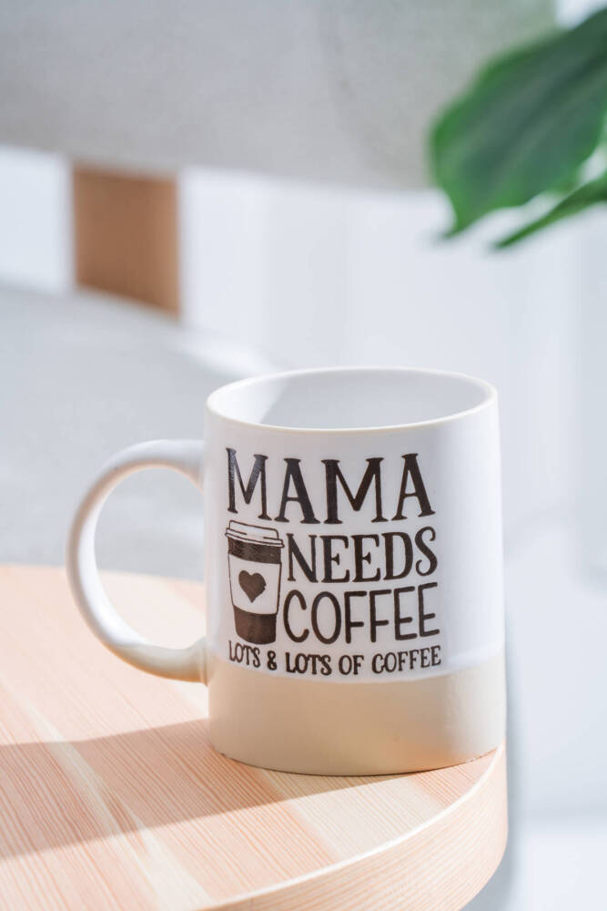 Ruby Porselen Kupa Krem - 320 ml - 2