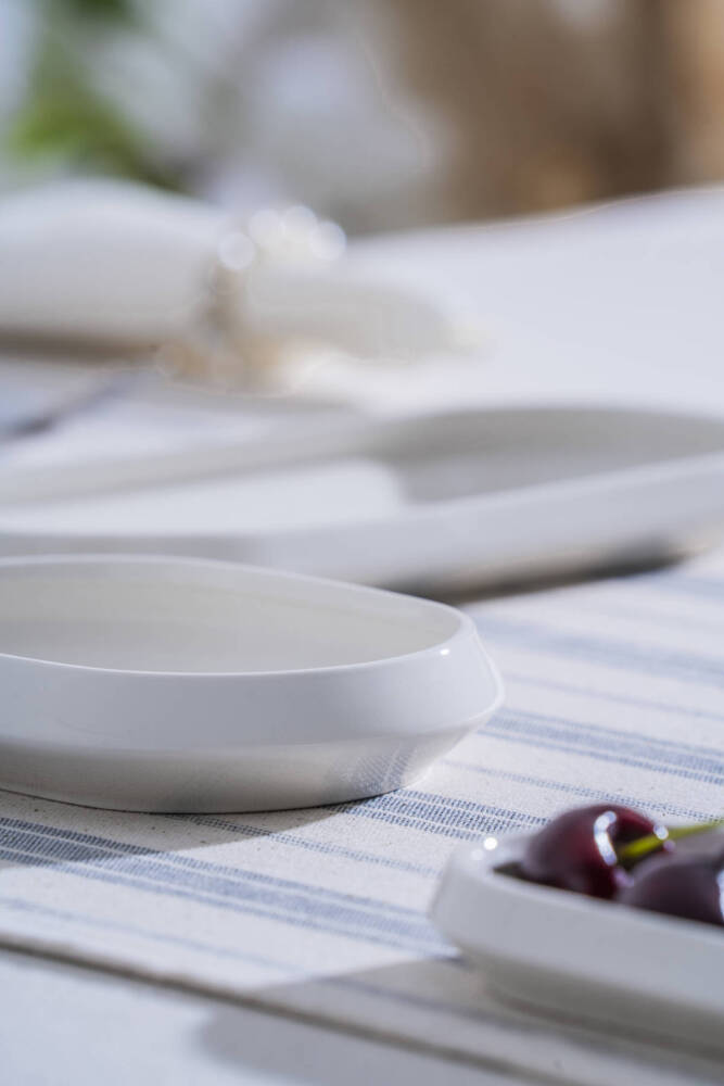 Rumi Oval Kayık Tabak - 13 cm - 4