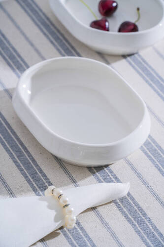 Rumi Oval Kayık Tabak - 16 cm - Acar
