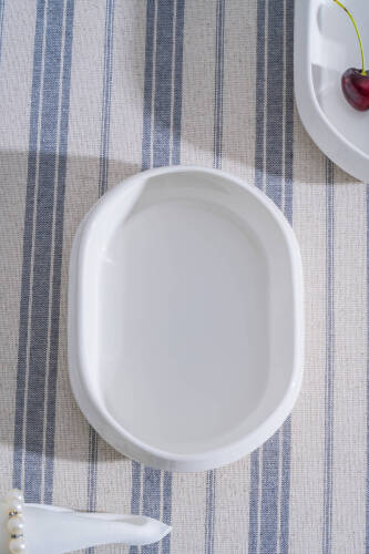 Rumi Oval Kayık Tabak - 16 cm - 3
