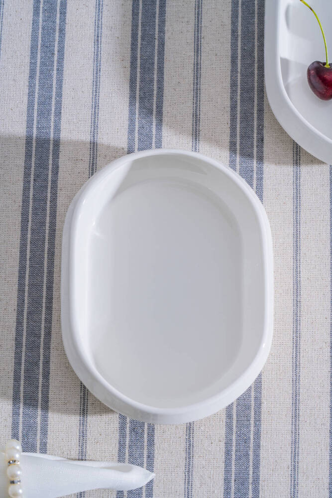 Rumi Oval Kayık Tabak - 16 cm - 3